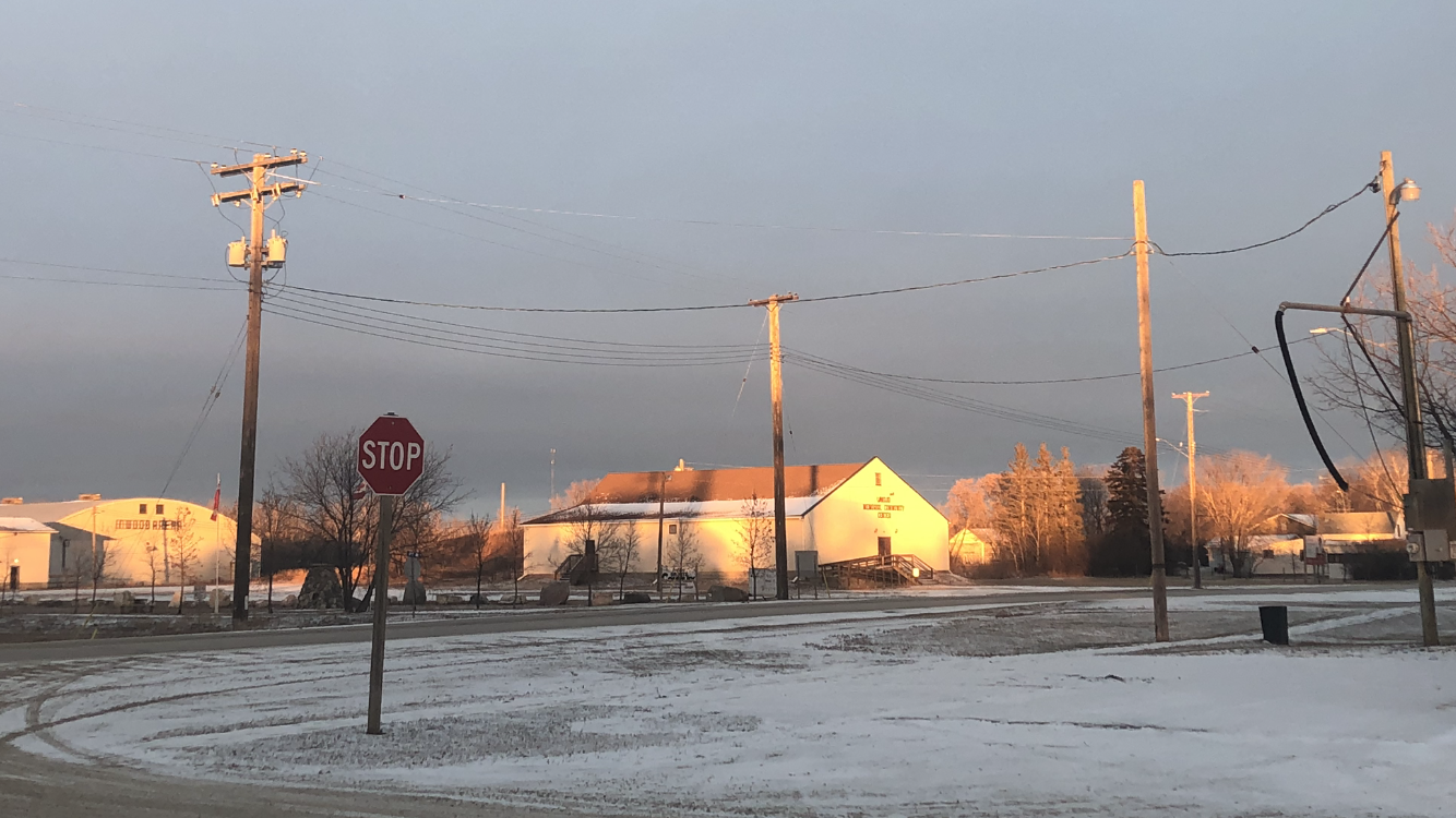 barn and field
